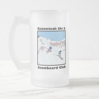 Taza del esquí de Genentech y del club de la