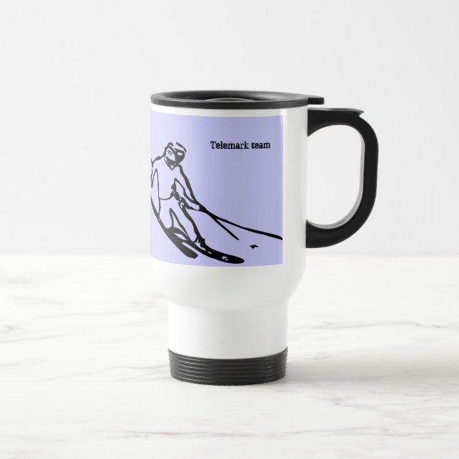 Taza del esquiador de Telemark (Derecha)