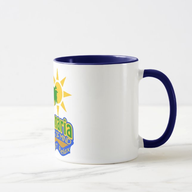 Taza del estado de ánimo de Gran Canaria - elija (Derecha)