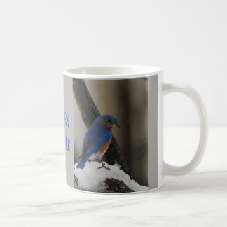 Taza del este del Bluebird Nevado