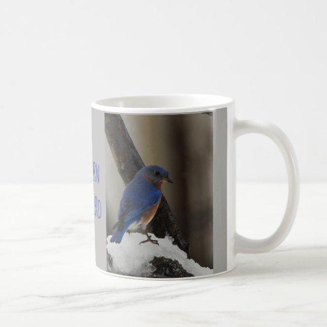 Taza del este del Bluebird Nevado (Derecha)