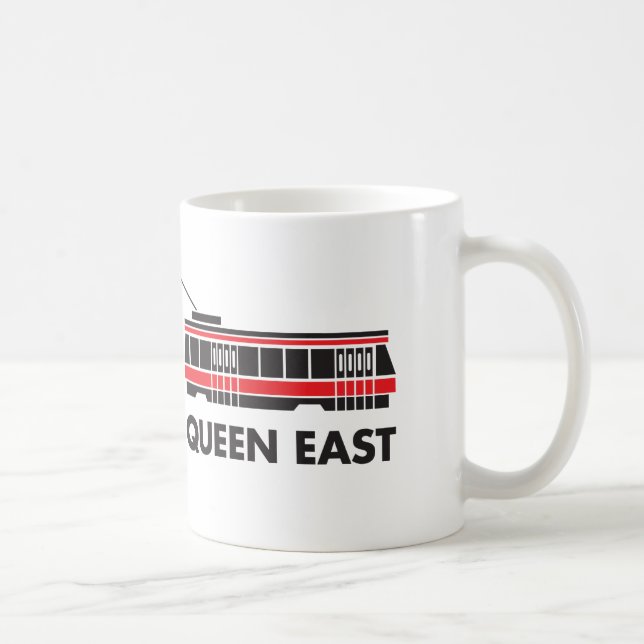 Taza del este del tranvía de la reina (Toronto) (Derecha)