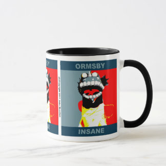 Taza del estilo de la campaña de Ormsby