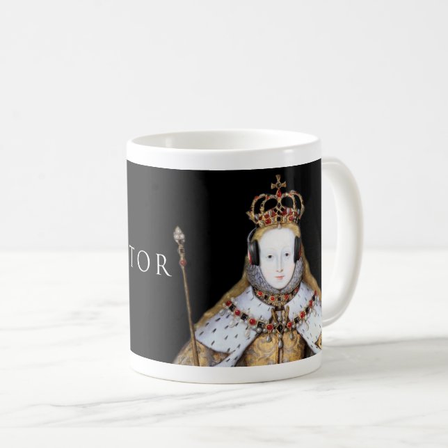 Taza del factor de Elizabeth I Rex (Anverso derecho)
