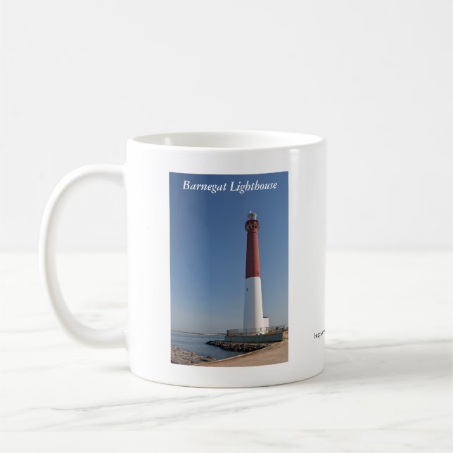 Taza del faro 2-View de Barnegat (Izquierda)