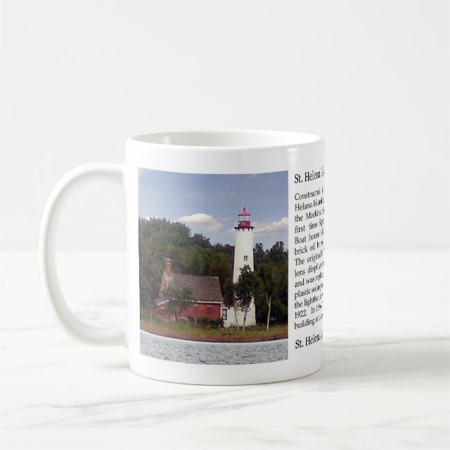 Taza del faro de la isla de St. Helena (Izquierda)