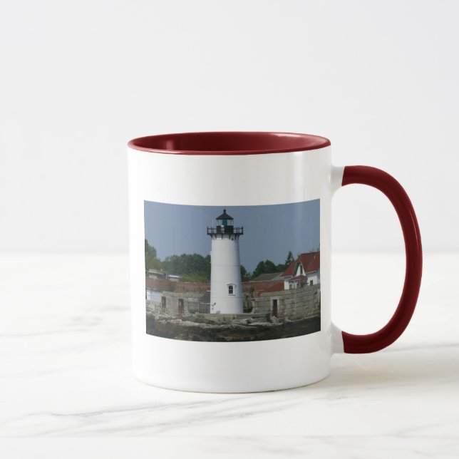 Taza del faro del puerto de Portsmouth - 2 (Derecha)