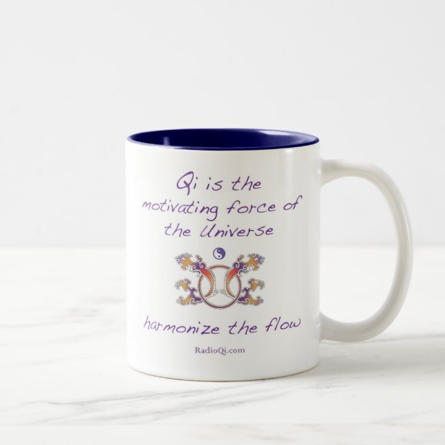 Taza del flujo de Qi (Derecha)