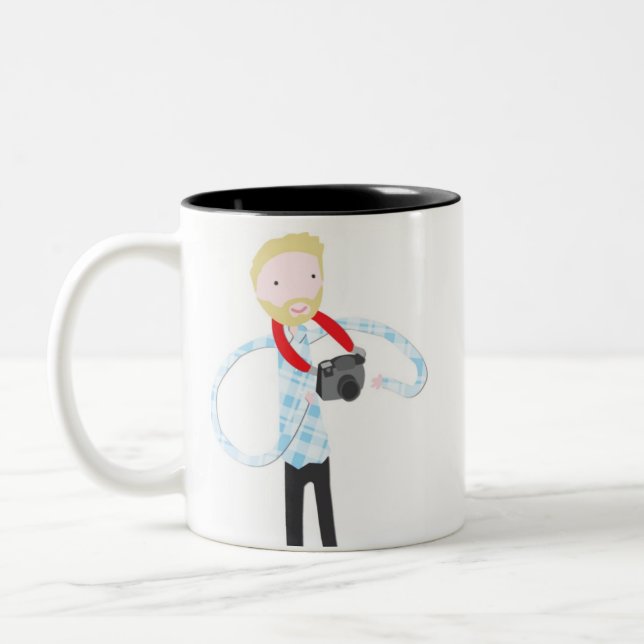Taza del fotógrafo por la lixiviación de Alex (Izquierda)