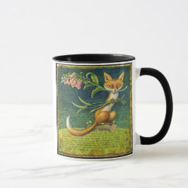 Taza del Fox del arbolado, afortunada