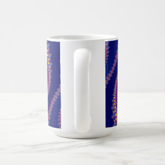 Taza del fractal - sistema de Mandelbrot