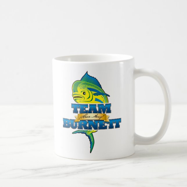 Taza del funcionario de Burnett del equipo (Derecha)