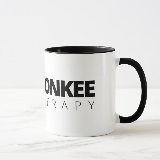 Taza del funcionario de la terapia de Monkee del (Derecha)