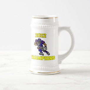 Taza del fútbol de la fantasía