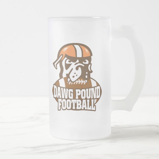 Taza del fútbol de la libra de Dawg (Derecha)