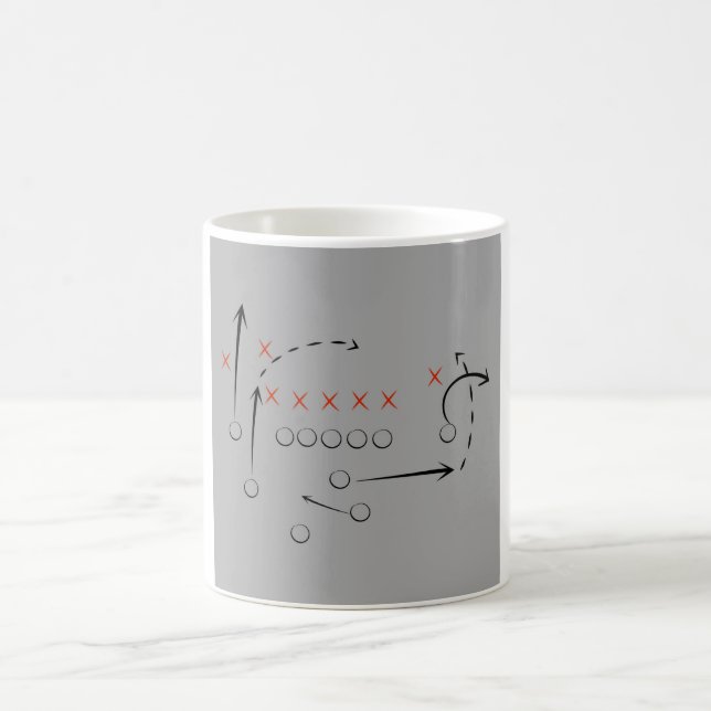 Taza del fútbol de Maria del saludo (Centro)