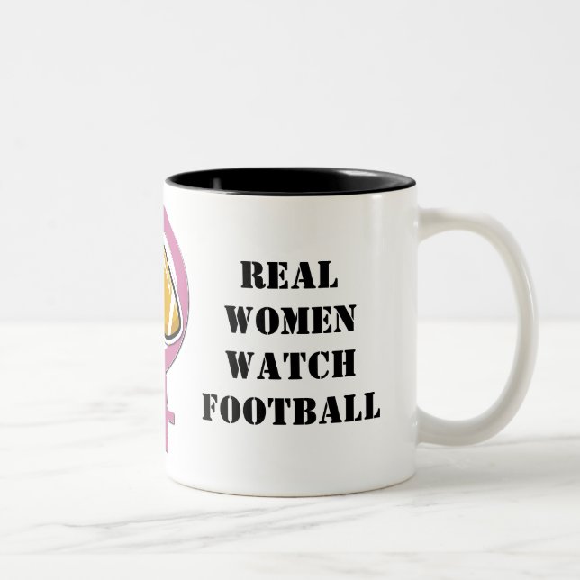Taza del fútbol del reloj de las mujeres reales (Derecha)