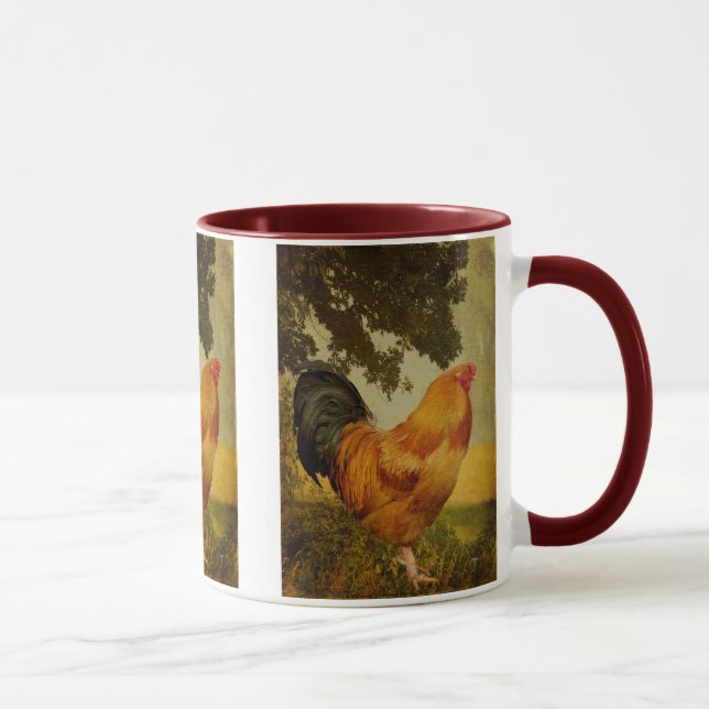 Taza del gallo del gallo (Derecha)
