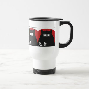 Taza del gatito de Ninja