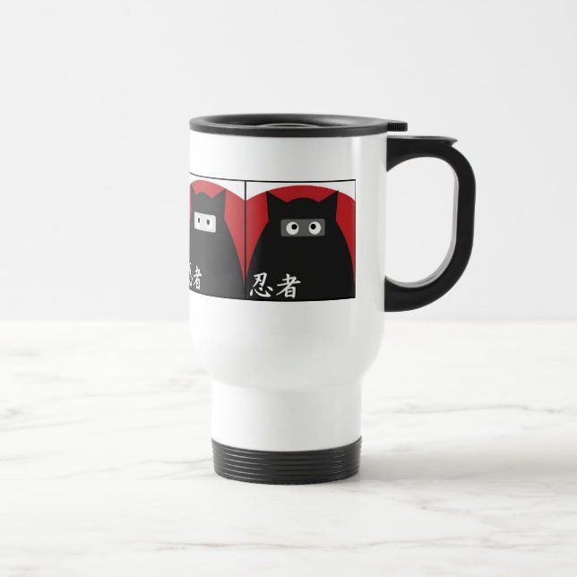 Taza del gatito de Ninja (Derecha)