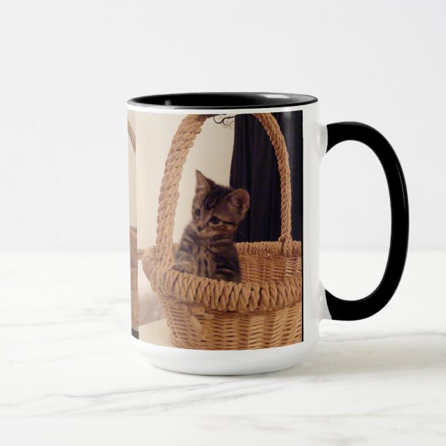 Taza del gatito del Basketeer (Derecha)