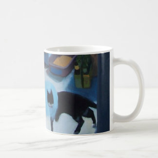 Taza del gato de Betsy con opciones