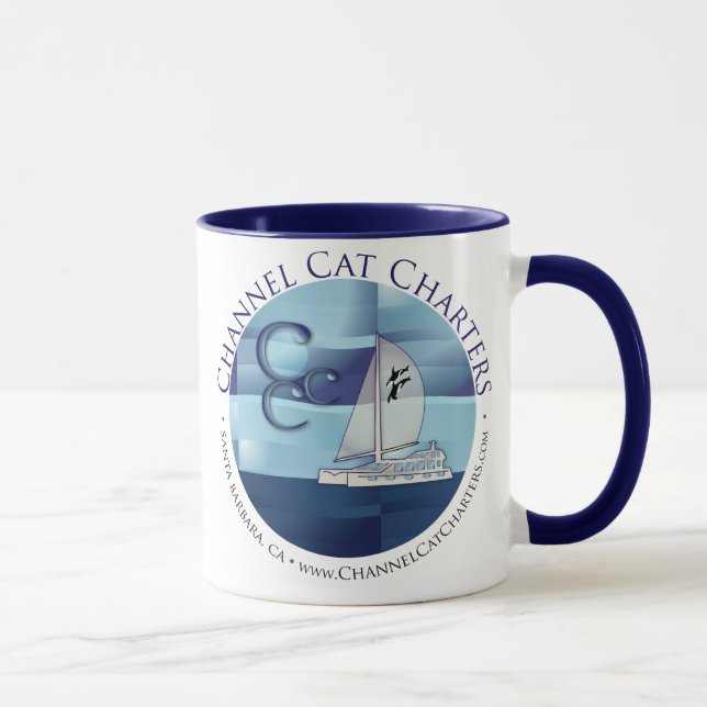 Taza del gato de canal (Derecha)