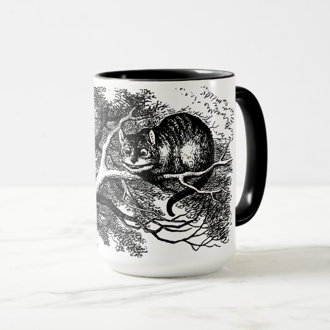 Taza del gato de Cheshire (Anverso derecho)