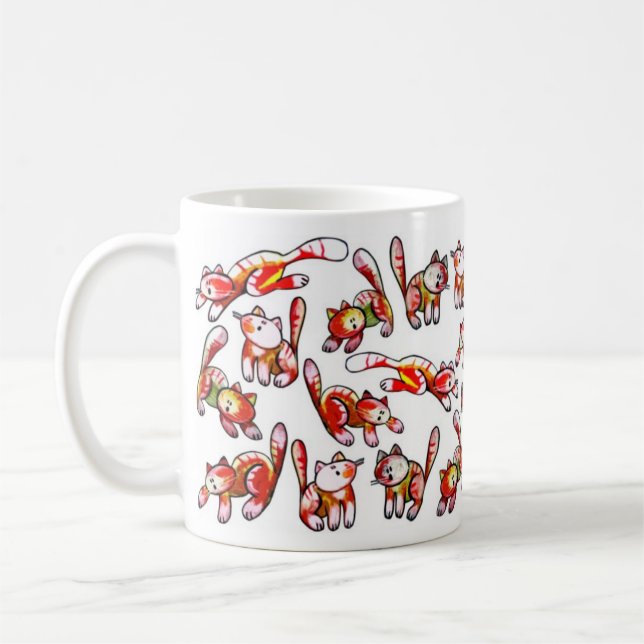 Taza del gato de la galleta (Izquierda)