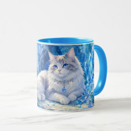 Taza del Gato de Nieve Real