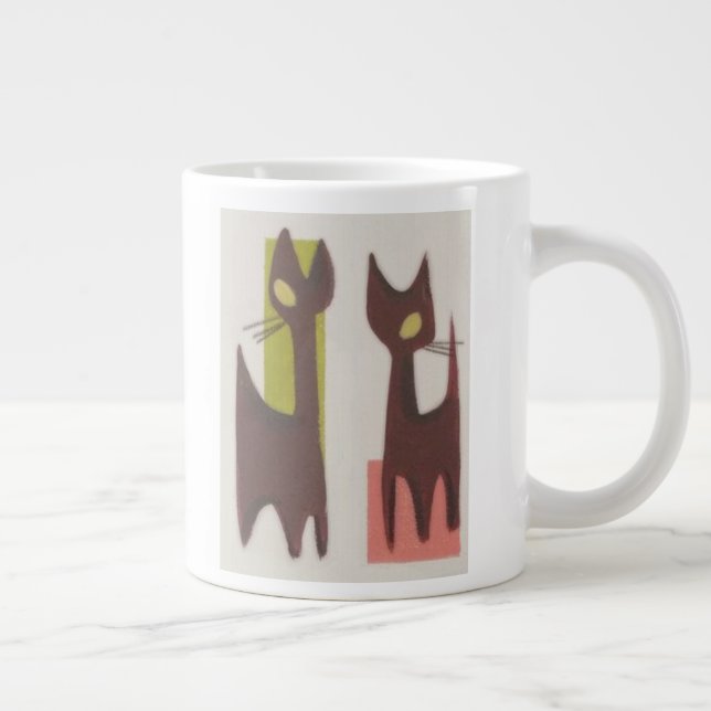 Taza del gato de Picasso de los mediados de siglo (Derecha)