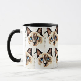 Taza del gato de Ragdoll