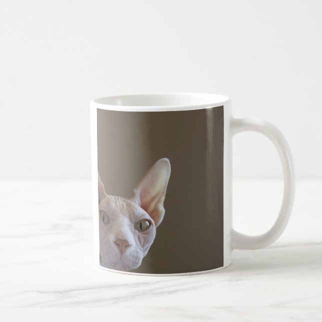 Taza del gato de Sphynx (Derecha)