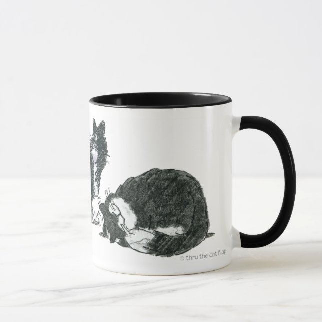 Taza del gato de "Thomas" (Derecha)