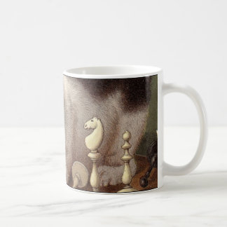 Taza del gato del ajedrez