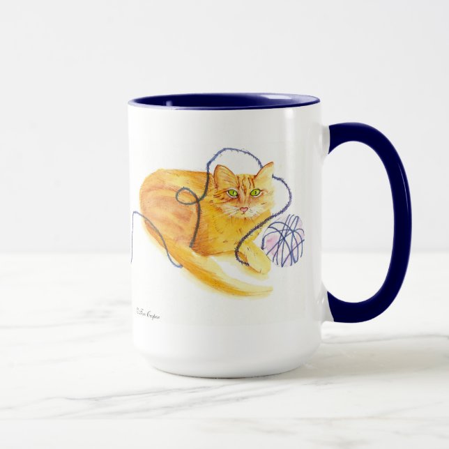 Taza del gato para los calceteros (Derecha)