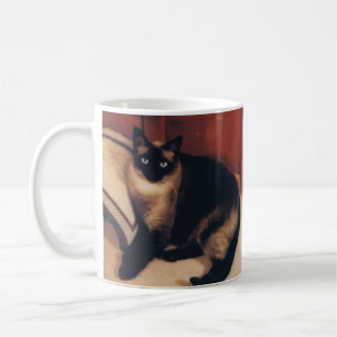 Taza del gato siamés