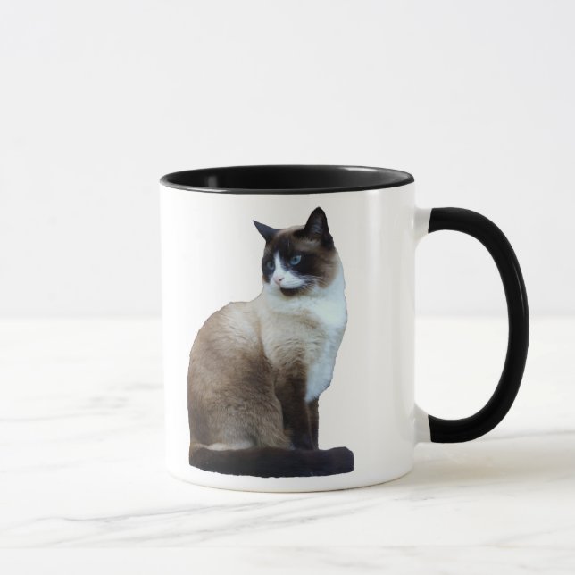 Taza del gato siamés (Derecha)