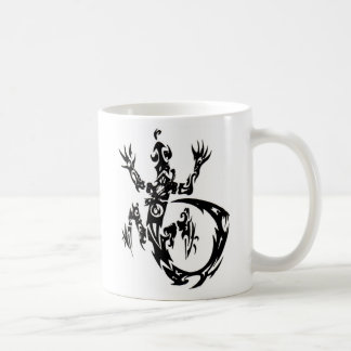 Taza del gecko del logotipo del Halfmast