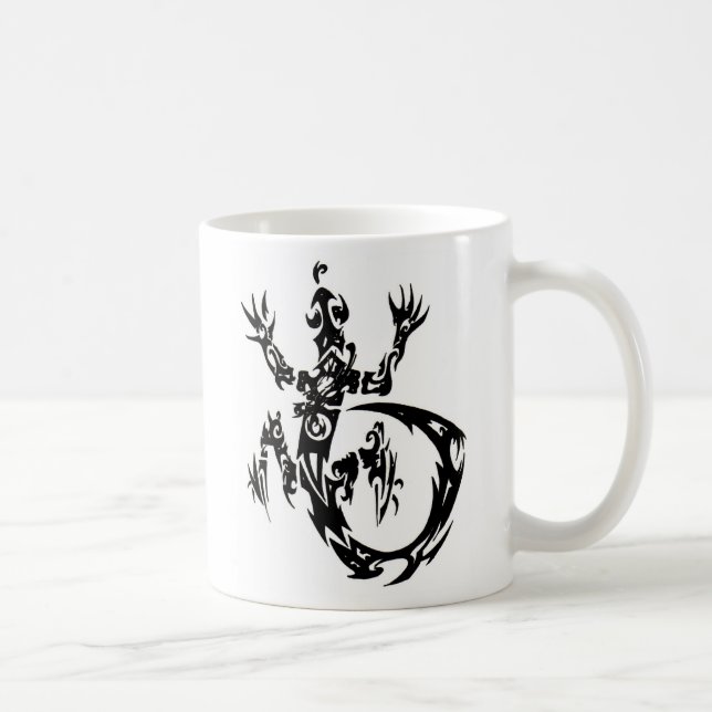 Taza del gecko del logotipo del Halfmast (Derecha)