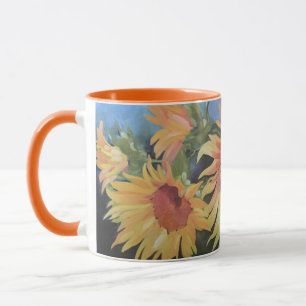 Taza del girasol