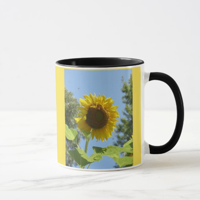 Taza del girasol de la buena mañana (Derecha)