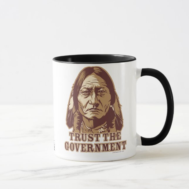 Taza del gobierno de la confianza de Bull de (Derecha)