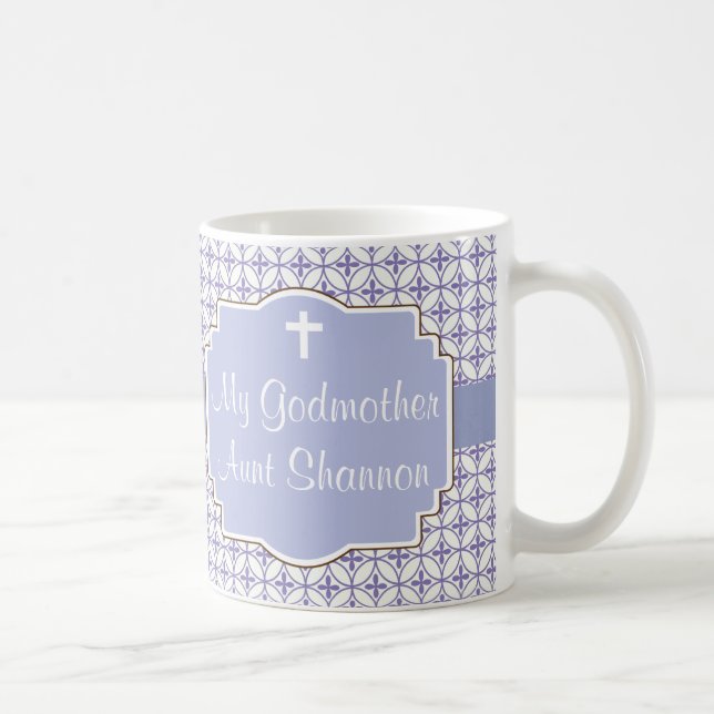 Taza del Godparent - púrpura (Derecha)