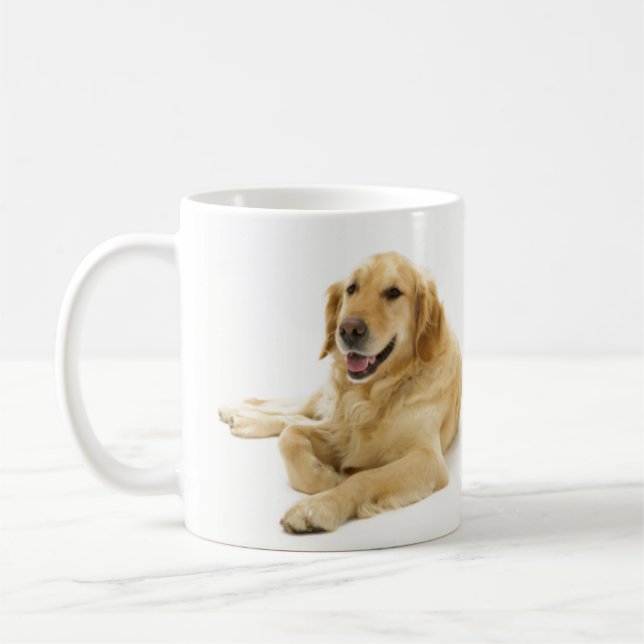 Taza del golden retriever (Izquierda)