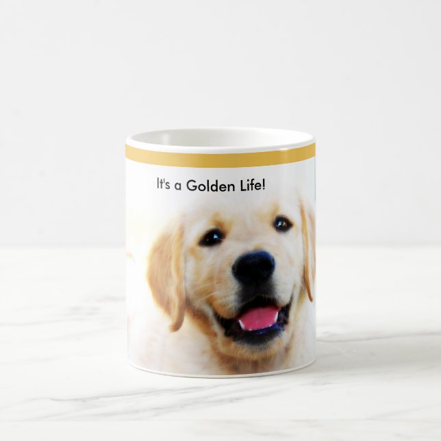 Taza del golden retriever (Centro)