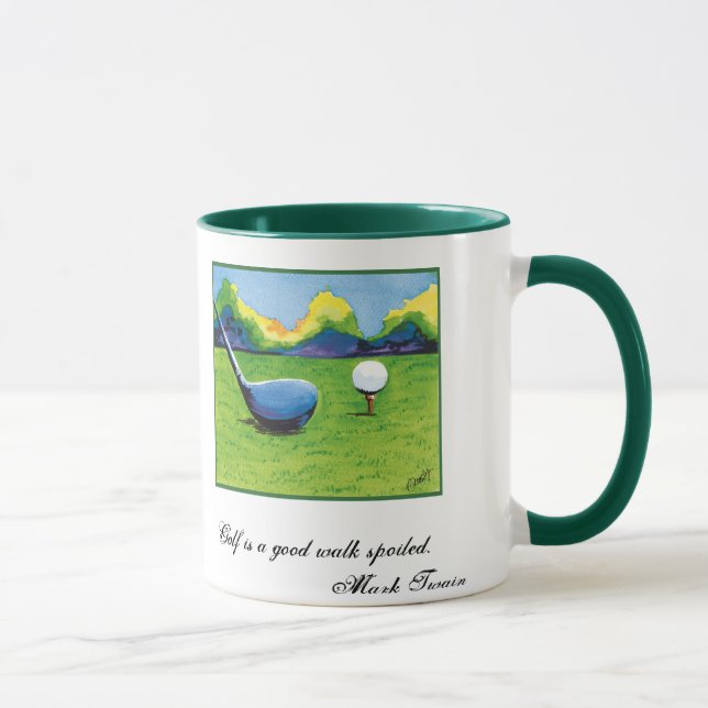 Taza del golf (Derecha)