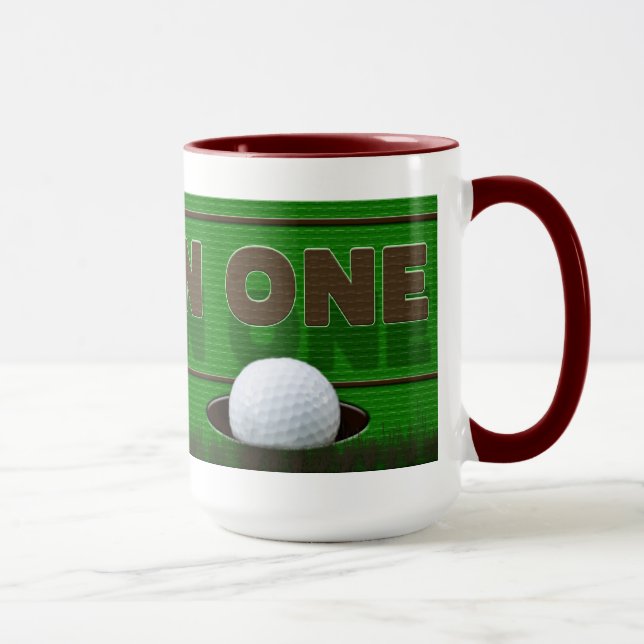 TAZA DEL GOLF - AGUJERO EN UNO - (Derecha)