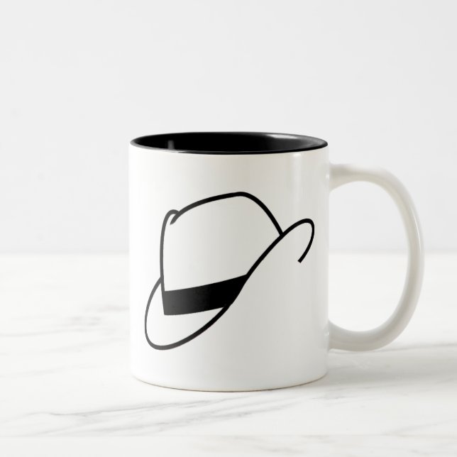 Taza del gorra de Fedora (Derecha)
