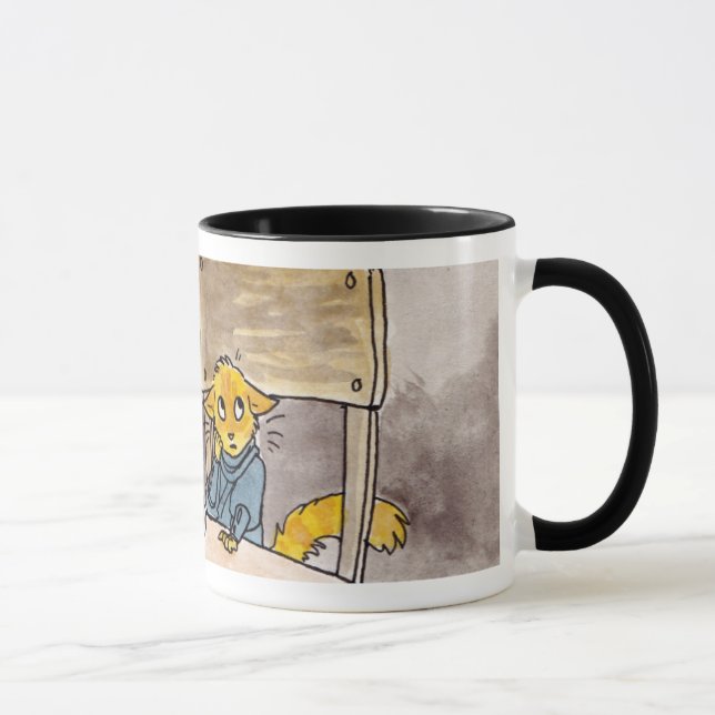 Taza del gorrión y del jengibre (Derecha)